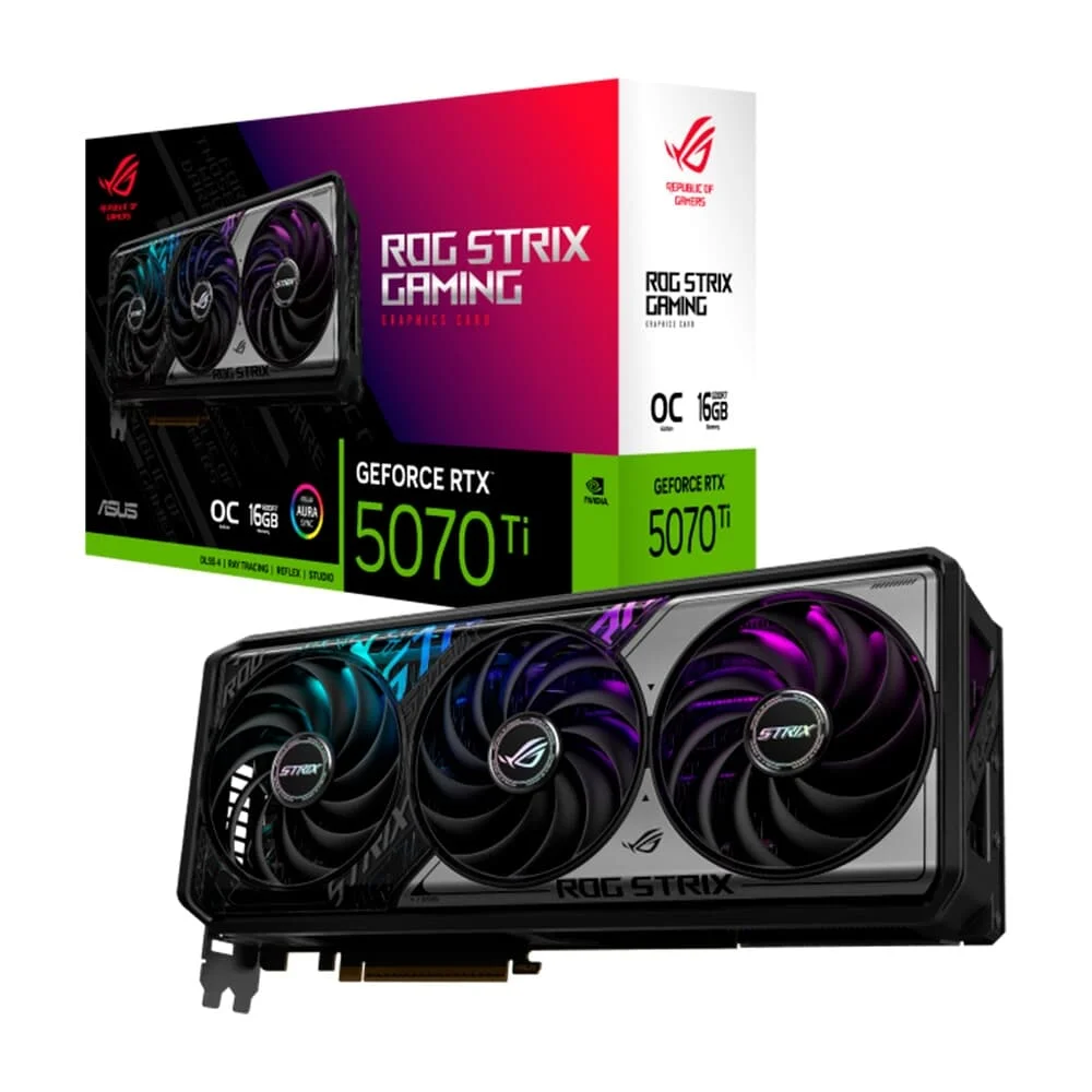 ASUS ROG Strix GeForce RTX 5070 Ti OC 16GB