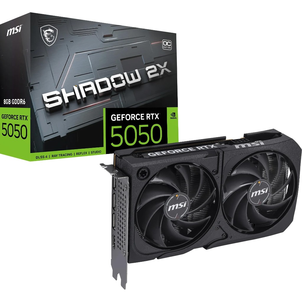 MSI GeForce RTX 5050 Shadow 2X