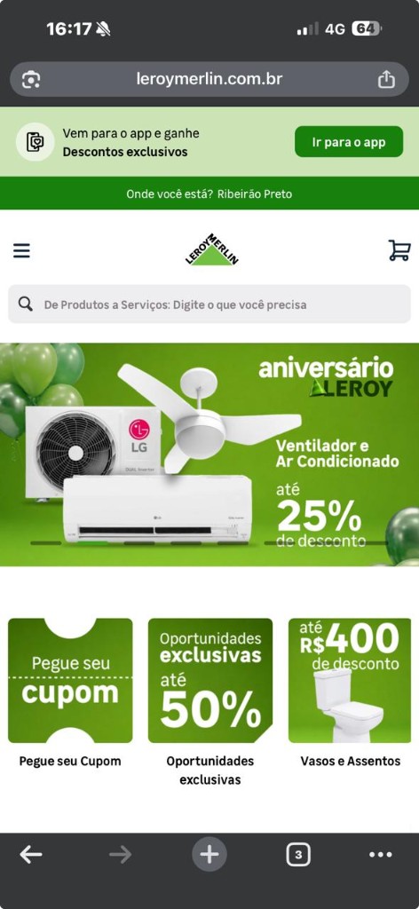 Site Lenovo no celular — notebooks, IA e linha corporativa